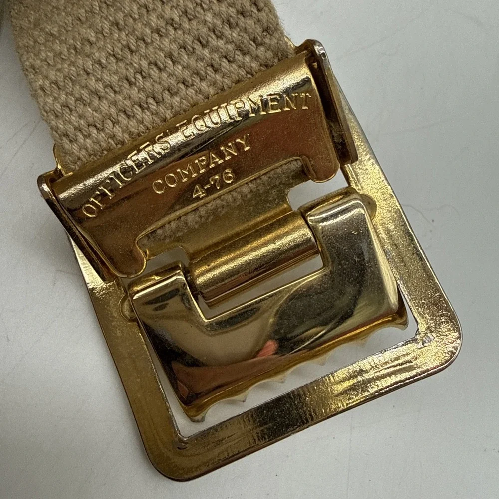Officers Equipment Company belts buckles